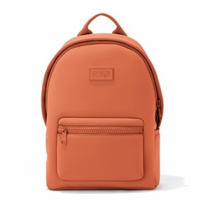 Dagne Dover Mini Backpack in Terracotta Orange